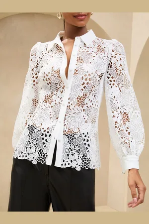 Lipsy London Luxury Lace Skjorter44