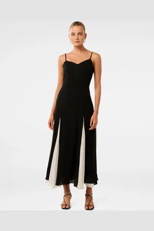 Forever New Dahlia Contrast Godet Maxi Dress34