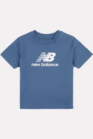 New Balance Kids Stacked Logo 100% Cotton T-Shirt8692cm