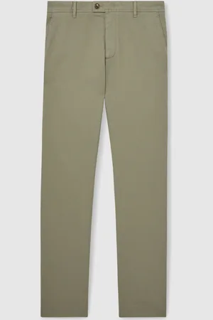 Reiss Dobby Cotton-Piqué Slim-Fit Chinos36