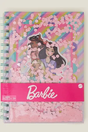 Accessorize Piger Barbie Confetti Cover NotesbogEn