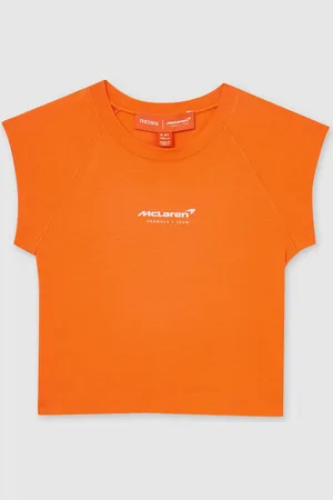 Reiss Grace McLaren F1 Team Cropped Logo T-Shirt152158cm