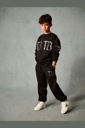 Ted Baker Black Oversized Sweatshirt and Joggers Set4 - 5 år (104 - 110cm)