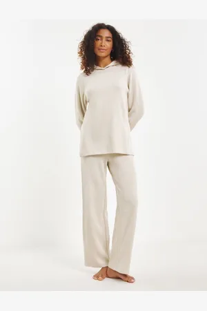Simply Be Pretty Secrets Lurex Ribbed Hooded Lounge Set48-50