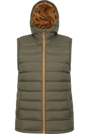 Mountain Warehouse Herre Seasons Polstret Gilet med hætteL