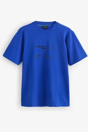 HUGO BOSS Regular Fit Seasonal Graphic 100% Cotton T-Shirtlarge