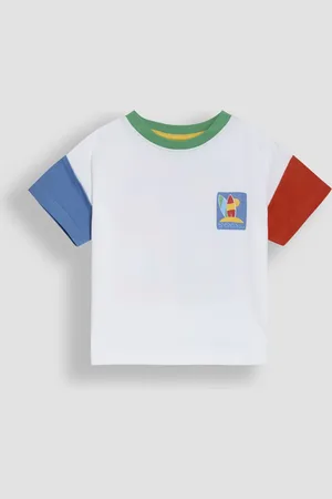 JoJo Maman Bébé Back Printed 100% Cotton T-Shirt9298cm