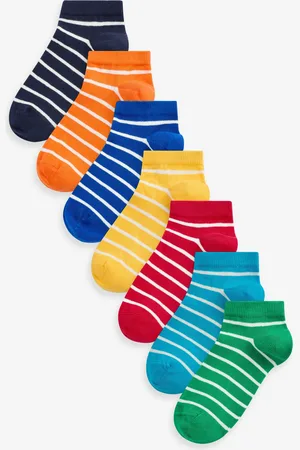 Next Cotton Rich Trainer Sokker 7 PakkeUK 9-12 Jnr.