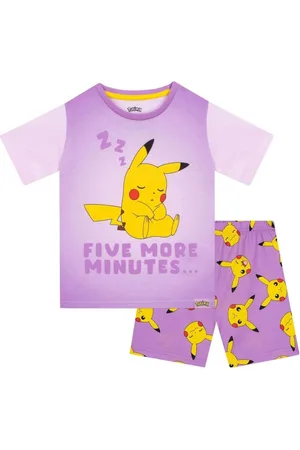 Character Pokemon Pikachu Short Pyjamas12 - 13 år (152 - 158cm)