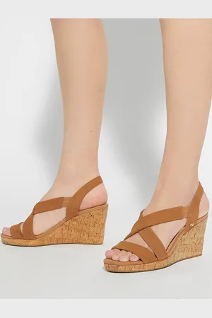 Dune Landies Cross Strap Comfort Flade sko Sandalereu41