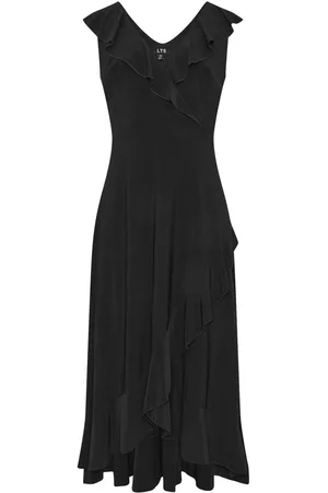 Long Tall Sally Wrap Frill Kjole38 Høj