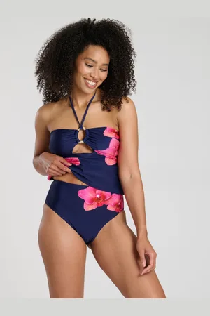 South Beach Printed Ring Detail Tankini Set38