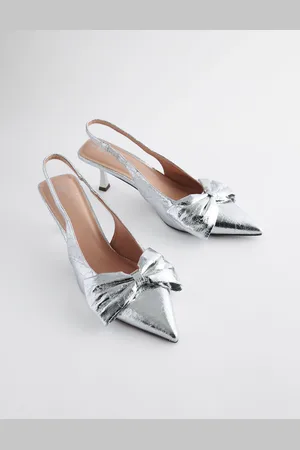 Next Forever Comfort Sløjfe Slingback Kitten-hæl