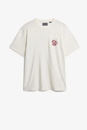 Superdry Merchant Grafisk T-shirt i løs pasform 100% bomuld2X-Large
