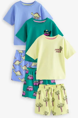 Next 100% Cotton Short Pyjamas 3 Pakke (9mdr.-8år)98104cm