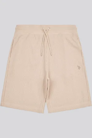 U.S. Polo Assn. U. S. Polo Assn. Mens Waffle Texture ShortsMiddel