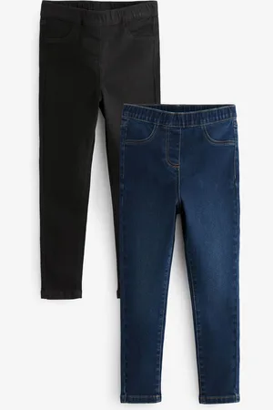 Next Elasticated Waist Jeggings 2 Pakke (3-16år)7 år (122cm)