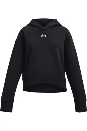 Under Armour Rival Fleece Afkortet HættetrøjeYXS