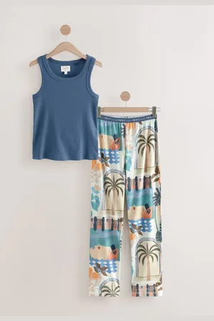 Next Rib Vest Pyjamas52