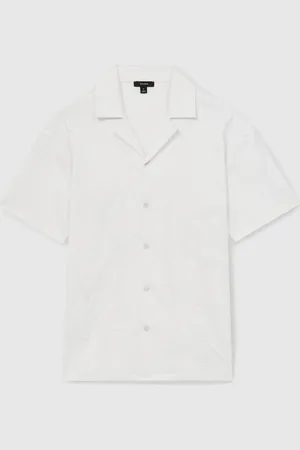 Reiss Stockwell Cotton Paisley-Embroidered ShirtS