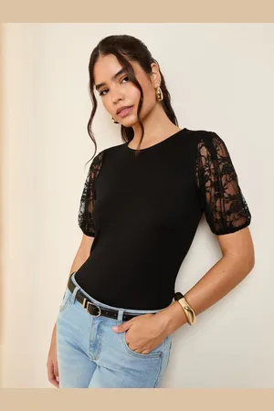 Friends Like These Lace Short Sleeve Top40