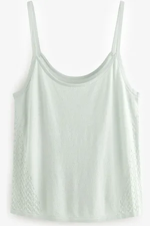 Laura Ashley Pointelle Lounge Vest TopSmall