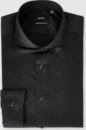 Reiss Storm Cotton-Twill Two-fold SkjorterSmall