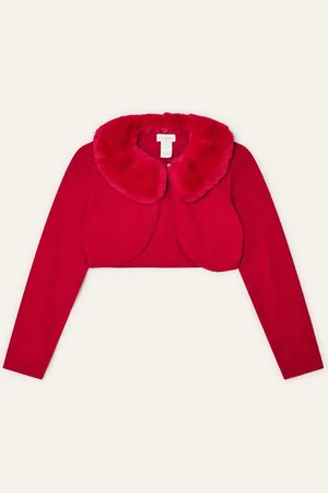 Monsoon Supersoft Faux Fur Krave 100% Cardigan12 - 13 år (152 - 158cm)