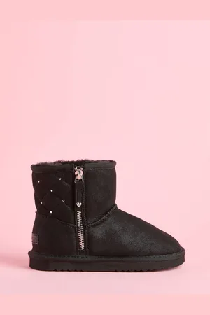 Lipsy London Side Zip Quiltet Panel Støvler