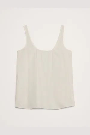 Banana Republic 100% Silke Ærmeløs Vest TopM