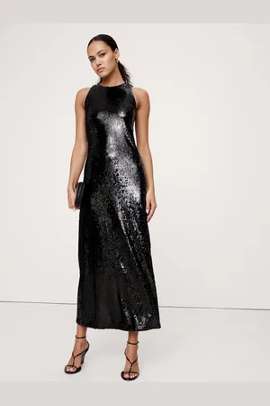 Banana Republic Stretch-Sequin Maxi DressXL