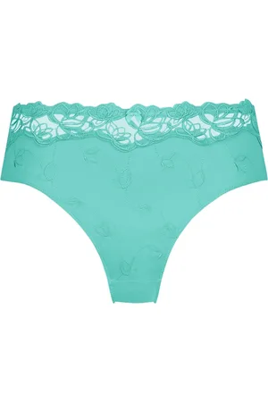 Hunkemöller Blå Diva High KnickersSmall