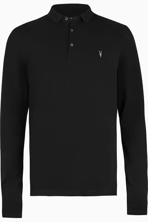 AllSaints AllSaints Reform Longsleeve Polo ShirtM