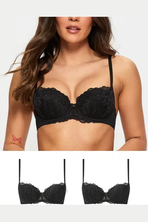 Ann Summers Sexy Lace Planet Padded Balcony Bras 2 Pack70D