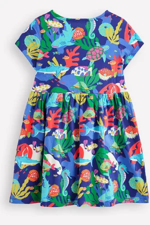 Boden 100% Cotton Heart Pocket Fun Jersey Dress116122cm