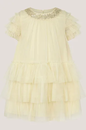 Monsoon Baby Alexandra Embellished Swing Dress7480cm