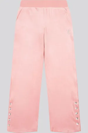 Juicy Couture Girls Velour Straight Leg Joggers140146cm