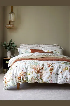Christy Botanical 100% Cotton Duvet SetKing