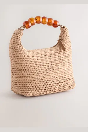 Next Ball Raffia Cross-Body BagEn