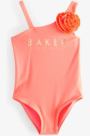 Ted Baker Coral Pink Corsage Swimsuit8692cm