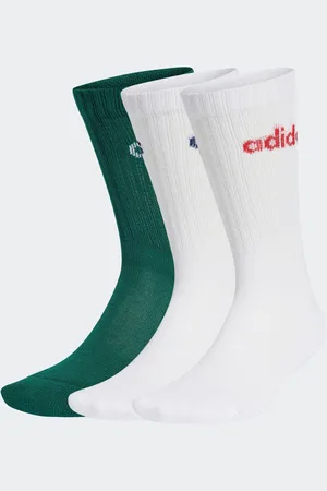 adidas Linear Crew Cushioned Socks 3 PackUK 12.5 - 1