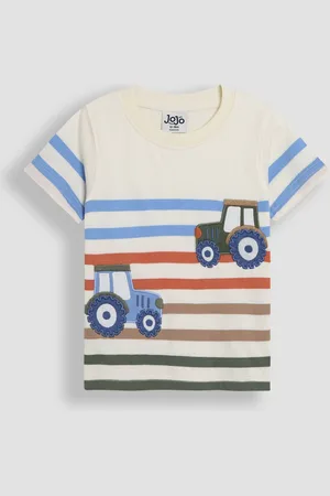 JoJo Maman Bébé Appliqué T-Shirt4 - 5 år (104 - 110cm)