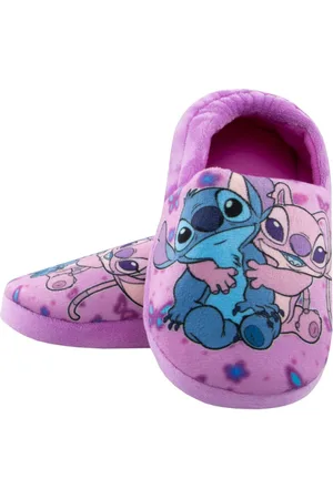 Character Disney Lilo & Stitch Slippers Stitch And Angel