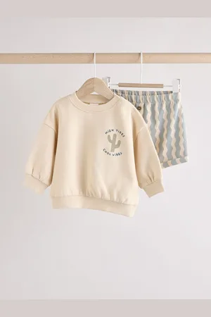 Next Baby Sweatshirt and Shorts Set6268cm