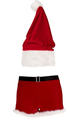 Ann Summers Mr Claus Hat and Boxers Christmas SetM