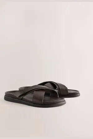 Next Leather Slip On Sandalsuk8eu42