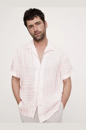 Banana Republic Standard-Fit Linen Resort Shirtxlarge