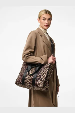 Pieces® Leopard Shopper BagEn