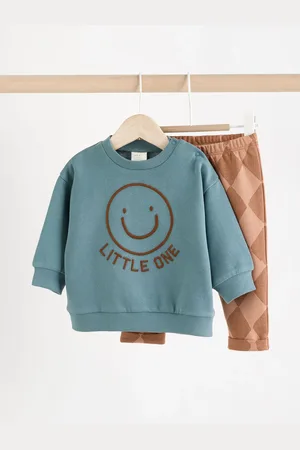Next Baby 100% Cotton Sweatshirt and Joggers SetUp to 1 Month (56cm)