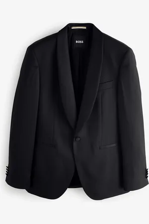HUGO BOSS Regular Fit Wool Tuxedo Jacket32